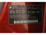 2011 BMW X6 xDrive35i Info Tag