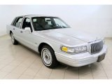 1995 Silver Frost Metallic Lincoln Town Car Executive #54577779
