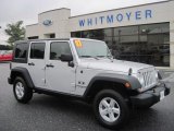 Light Graystone Pearl Jeep Wrangler Unlimited in 2007