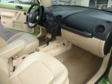 2001 Volkswagen New Beetle GLS Coupe Cream Interior