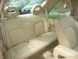 2001 Volkswagen New Beetle GLS Coupe Cream Interior