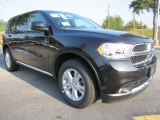 Brilliant Black Crystal Pearl Dodge Durango in 2012