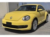 2012 Volkswagen Beetle Saturn Yellow