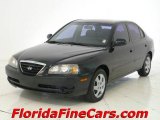 2005 Black Obsidian Hyundai Elantra GLS Sedan #5433318