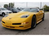 2002 Millenium Yellow Chevrolet Corvette Z06 #54630566