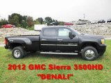 2012 Onyx Black GMC Sierra 3500HD Denali Crew Cab 4x4 Dually #54631094