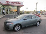 2011 Aloe Green Metallic Toyota Camry LE V6 #54630545