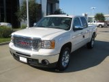 2012 White Diamond Tricoat GMC Sierra 1500 SLE Crew Cab #54630837