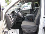 2012 Dodge Ram 1500 Big Horn Crew Cab Dark Slate Gray/Medium Graystone Interior