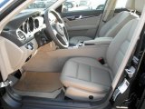 2012 Mercedes-Benz C 250 Sport Almond Beige/Mocha Interior