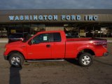 2011 Race Red Ford F150 XLT SuperCab 4x4 #54630761