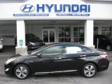 2011 Black Onyx Pearl Hyundai Sonata Hybrid #54630430