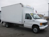 2004 Oxford White Ford E Series Cutaway E450 Commercial Moving Truck #54630415