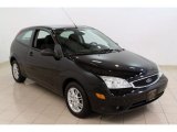 2007 Pitch Black Ford Focus ZX3 SE Coupe #54630923