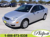 2007 CD Silver Metallic Ford Focus ZX4 S Sedan #5440616