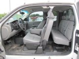 2007 Chevrolet Silverado 3500HD Extended Cab 4x4 Chassis Medium Gray Interior