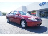 2002 Salsa Red Pearl Toyota Camry LE #54683847