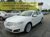 2010 White Platinum Metallic Tri-Coat Lincoln MKS FWD #54683843