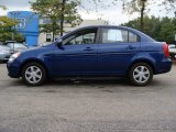 2006 Dark Sapphire Blue Hyundai Accent GLS Sedan #54684362