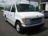 1999 Oxford White Ford E Series Van E350 Super Duty XLT Extended Passenger #54684333