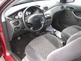2002 Ford Focus ZX3 Coupe Medium Graphite Interior