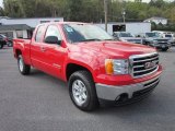 2012 Fire Red GMC Sierra 1500 SLE Extended Cab 4x4 #54684319