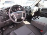2012 GMC Sierra 1500 SLE Extended Cab 4x4 Ebony Interior