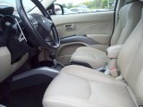 2008 Mitsubishi Outlander XLS 4WD Beige Interior