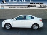 2012 Crystal White Pearl Mica Mazda MAZDA3 i Sport 4 Door #54683732