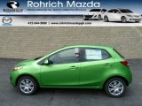 2011 Spirited Green Metallic Mazda MAZDA2 Touring #54683725