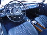 1971 Mercedes-Benz SL Class 280 SL Roadster Blue Interior