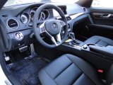 2012 Mercedes-Benz C 250 Sport Black Interior