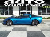 2011 Jetstream Blue Tintcoat Metallic Chevrolet Corvette Grand Sport Coupe #54683989