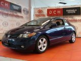 2008 Royal Blue Pearl Honda Civic EX Coupe #54684272
