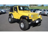 2006 Jeep Wrangler Solar Yellow