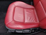 1998 BMW Z3 2.8 Roadster Red Interior