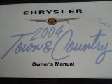 2004 Chrysler Town & Country Touring Books/Manuals
