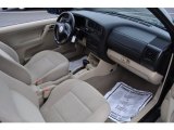 2002 Volkswagen Cabrio GLS Beige Interior