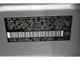 2011 GS Color Code for Mercury Silver Metallic - Color Code: 1F2
