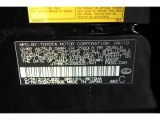 2011 GS Color Code for Obsidian Black - Color Code: 212