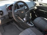 2012 Chevrolet Sonic LT Sedan Dark Pewter/Dark Titanium Interior