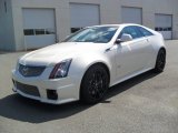 2012 White Diamond Tricoat Cadillac CTS -V Coupe #54684163