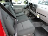 2012 Chevrolet Silverado 1500 Work Truck Regular Cab 4x4 Dark Titanium Interior