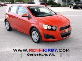 2012 Inferno Orange Metallic Chevrolet Sonic LT Hatch #54738738
