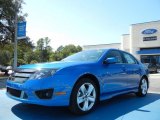 2012 Blue Flame Metallic Ford Fusion Sport #54738407