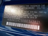2011 BMW 3 Series 335is Coupe Info Tag