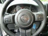 2012 Jeep Wrangler Unlimited Rubicon 4x4 Steering Wheel