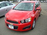 2012 Victory Red Chevrolet Sonic LT Hatch #54738301