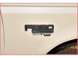 1996 Ford F350 XL Regular Cab Commercial Utility Marks and Logos