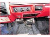 1996 Ford F350 XL Regular Cab Commercial Utility Controls